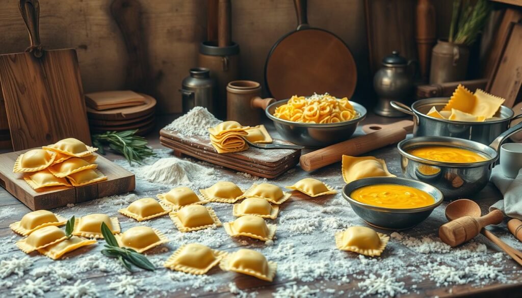 history of ravioli