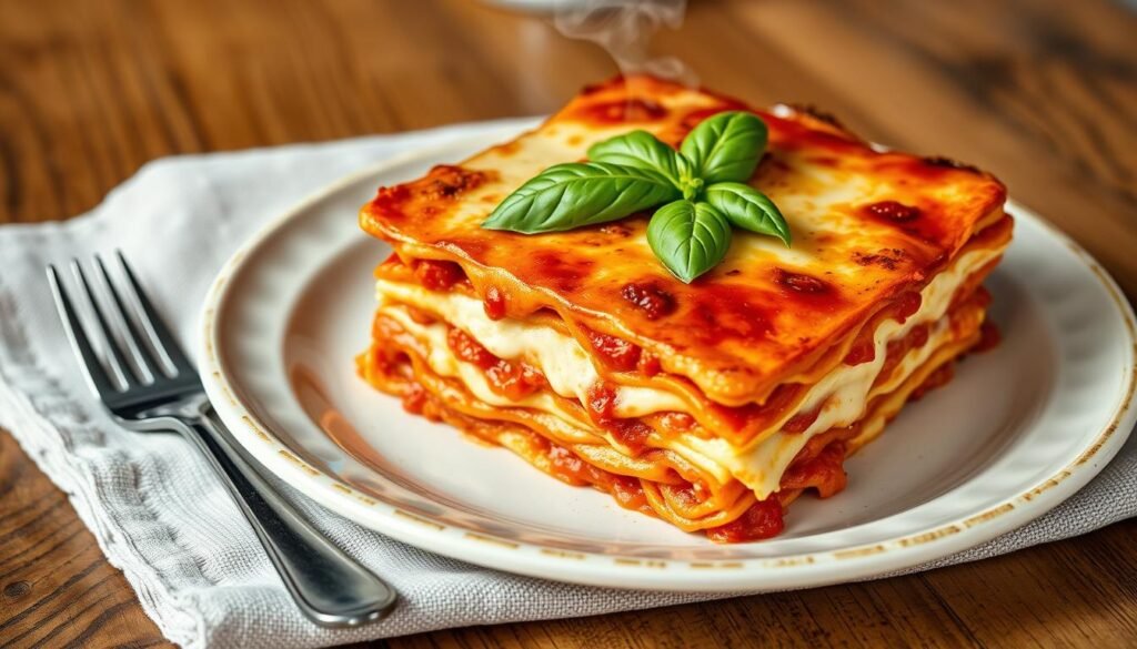 homemade lasagna