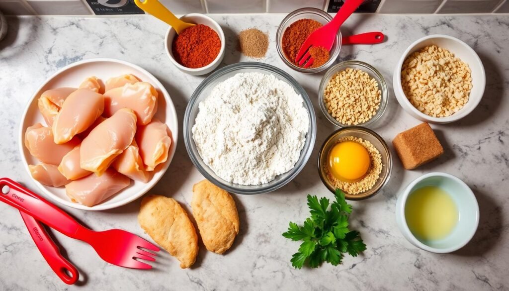 ingredients for chicken tenders