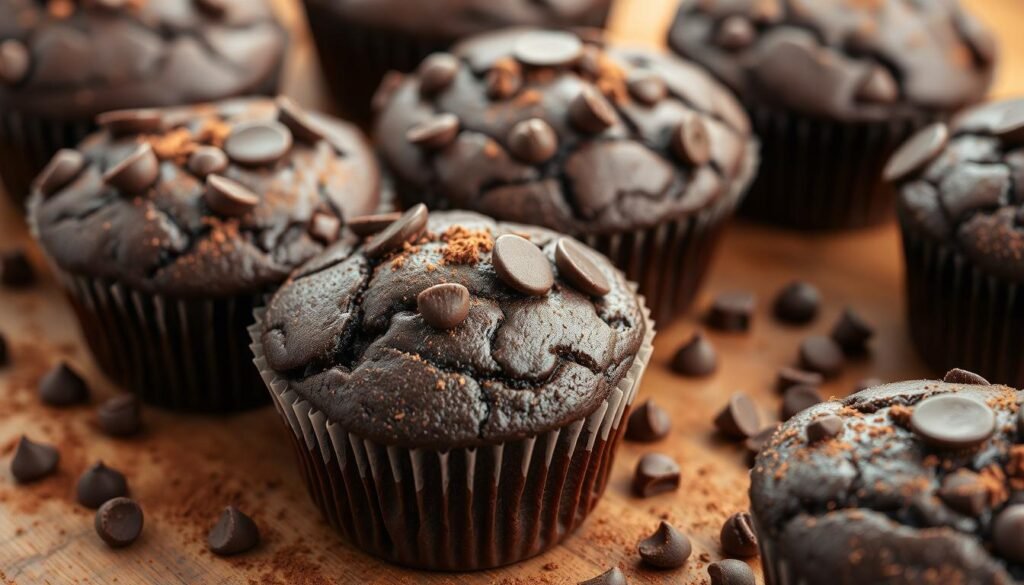 moist chocolate muffins