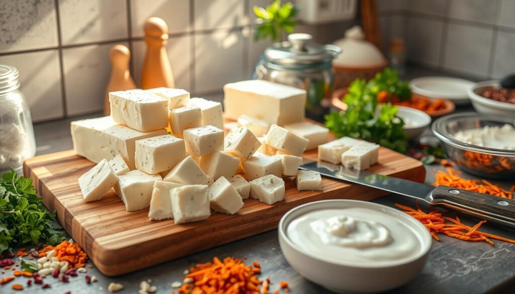 paneer preparation