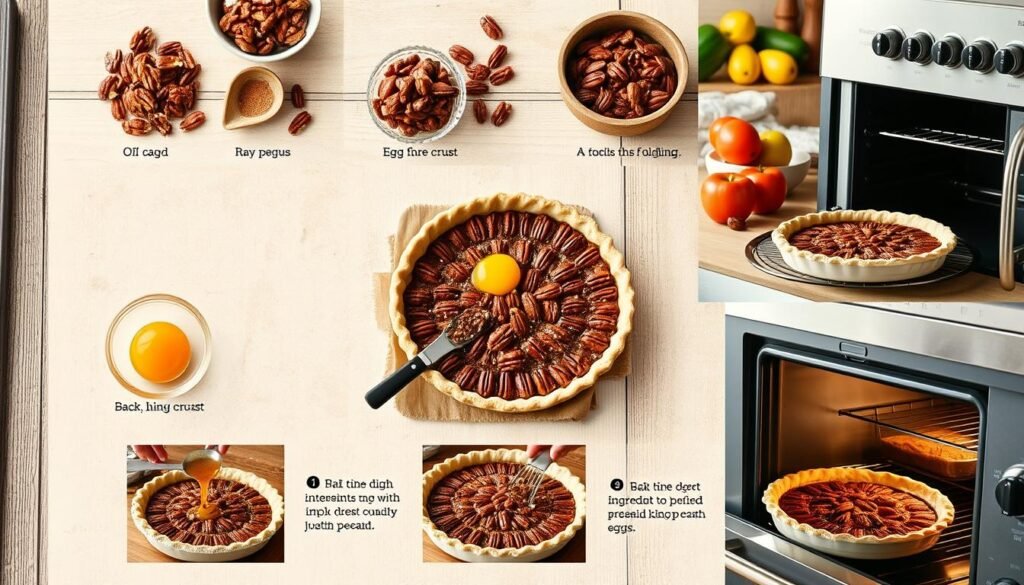 step-by-step pecan pie recipe