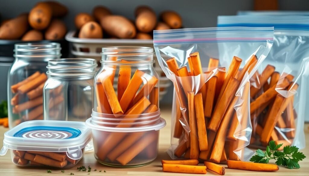 storage tips for sweet potato fries