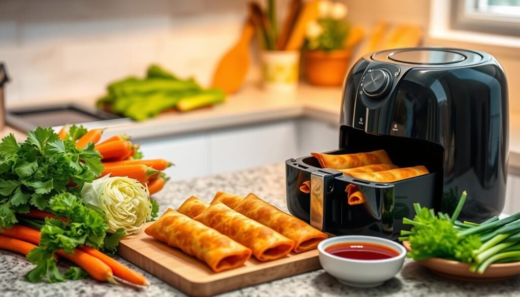 tips for air fryer egg rolls