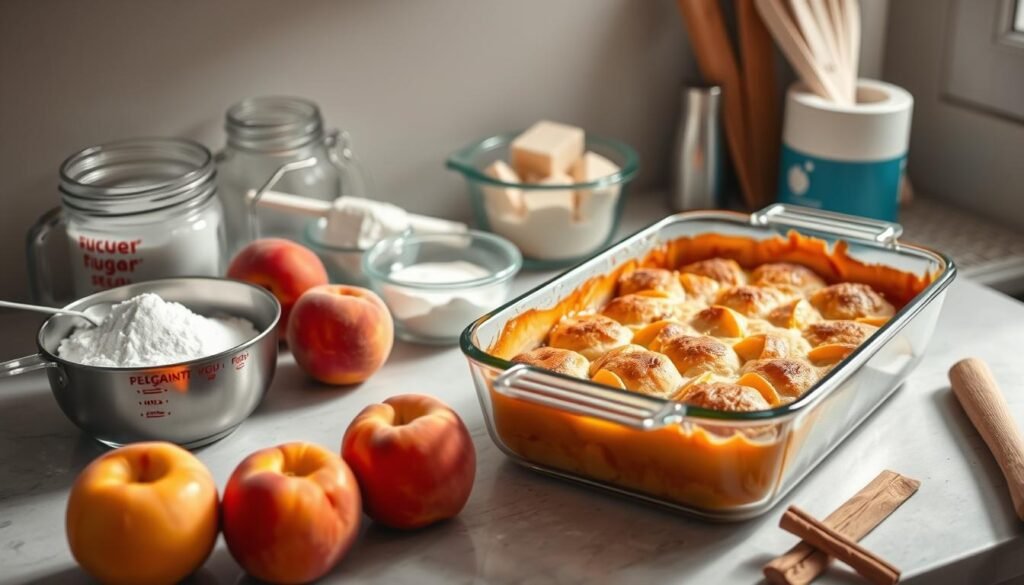 tips for peach cobbler