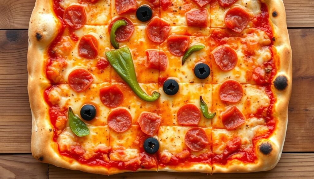 unique features of Sicilian pizza