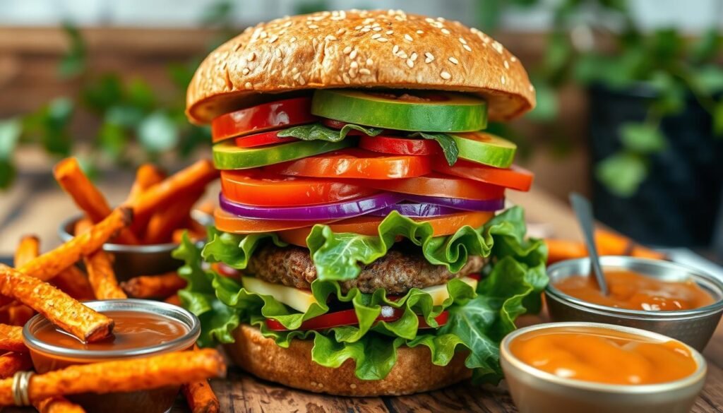 vegetarian burger